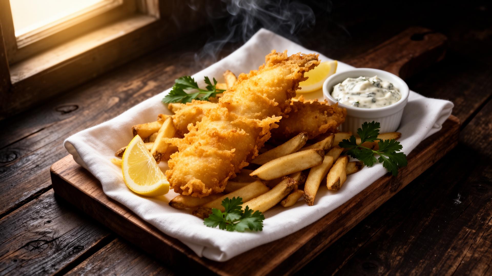 Beer-battered Fish Fry